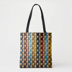 All-Over-Print Canvas tas, Medium Het klassieke ta Tote Bag
