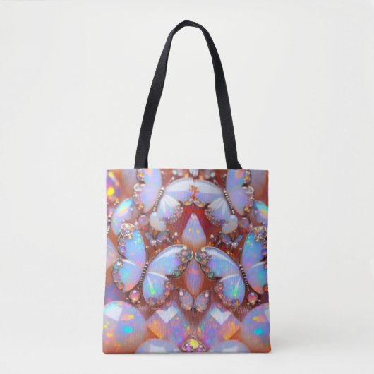 All-Over-Print Canvas tas Medium Het klassieke tas (Voorkant)