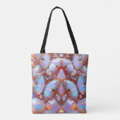 All-Over-Print Canvas tas Medium Het klassieke tas (Achterkant)