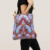 All-Over-Print Canvas tas Medium Het klassieke tas (Dichtbij)