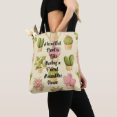 All-over-print Canvas tas, medium met tuinofferte Tote Bag (Dichtbij)