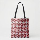 All-Over-Print Canvas tas met Flourish Pattern Des (Voorkant)