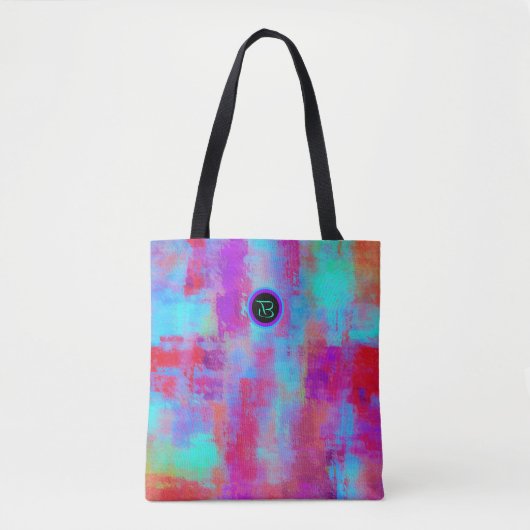All-Over-Print Canvas tas met willekeurige puntWat (Voorkant)