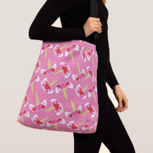 All-Over-Print Canvas tas Unicorn, groot