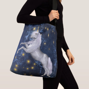 All-Over-Print Cross Body Bag, Groot Crossbody Tas