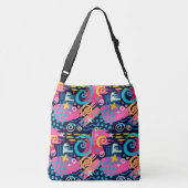 All-Over-Print Cross Body Bag, Groot Crossbody Tas (Achterkant)
