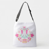 All-Over-Print Cross Body Bag, Groot Crossbody Tas (Achterkant)