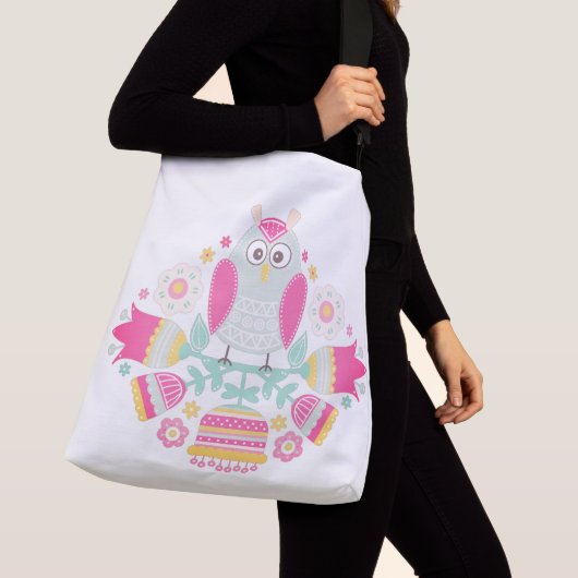 All-Over-Print Cross Body Bag, Groot Crossbody Tas (Dichtbij)
