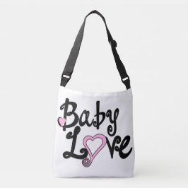 All-Over-Print Cross Body Bag, medium Crossbody Tas