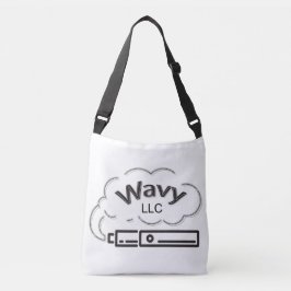 All-Over-Print Cross Body Bag, medium Crossbody Tas