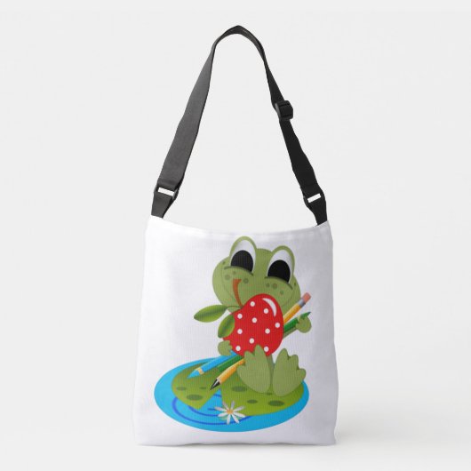 All-Over-Print Cross Body Bag, medium Crossbody Tas (Voorkant)