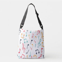 All-Over-Print Cross Body Bag, medium Crossbody Tas