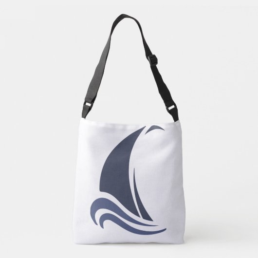 All-Over-Print Cross Body Bag, medium Crossbody Tas (Achterkant)