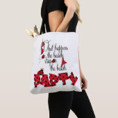All-Over-Print Cross Body Bag, medium Tote Bag (Dichtbij)