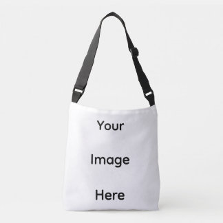 All-Over-Print Cross Body Tas, Medium Crossbody Tas