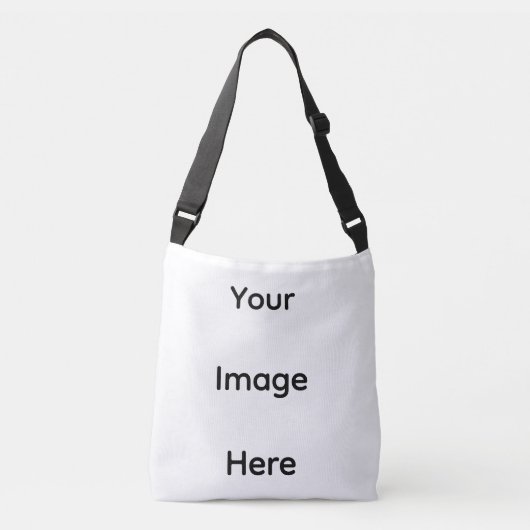 All-Over-Print Cross Body Tas, Medium Crossbody Tas (Voorkant)
