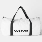 All Over Print Custom Duffel Bag Gym Bag 55L Large Plunjezak (Voorkant)