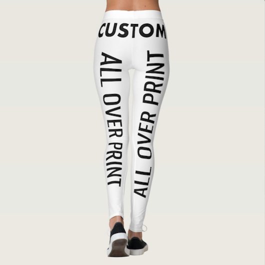 All Over Print Custom Leggings