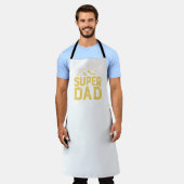 All-Over Print father's day apron Schort (Gedragen)