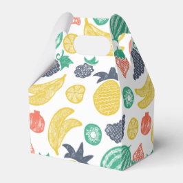 All-over Print Fruit Pattern Bedankdoosjes