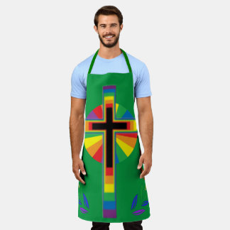 All-Over Print Hbtq christelijke geestelijkheid Sc Schort