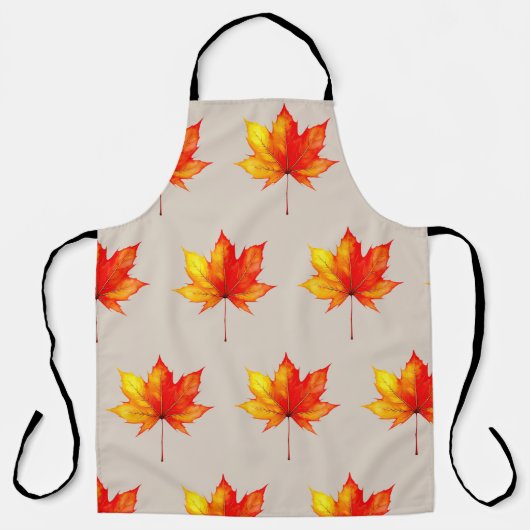 All-Over Print herfst Schort (Voorkant)