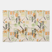 All-over Print Kitchen Towel Gluten Free Kitchen Theedoek (Horizontaal)