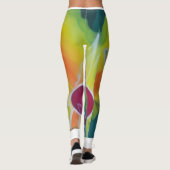 All-Over-Print Leggingen Leggings (Achterkant)