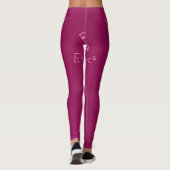 All-Over-Print Leggingen Leggings (Achterkant)
