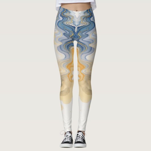 All-over print leggings (Voorkant)