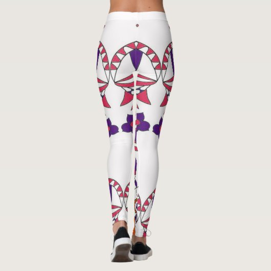 All-Over-Print Leggings (Achterkant)