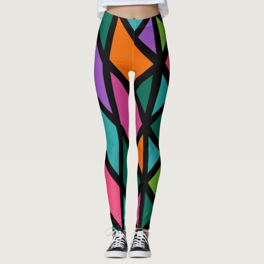 All-Over-Print Leggings (Voorkant)