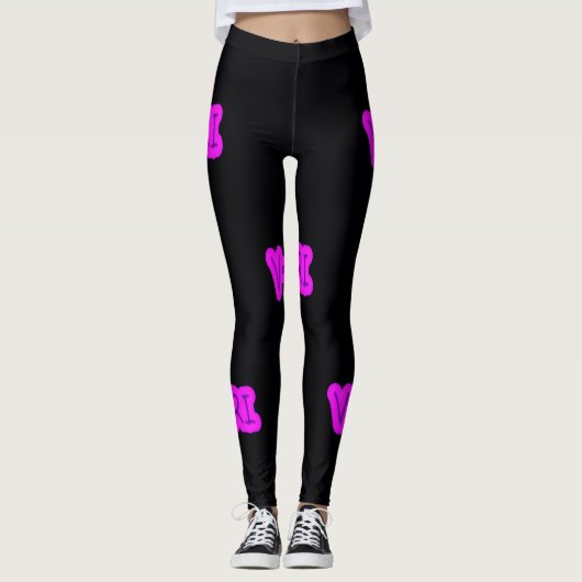 All-Over-Print Leggings (Voorkant)