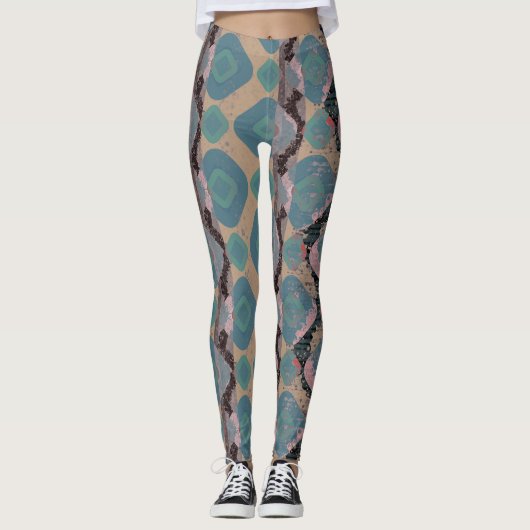 All-Over-Print Leggings (Voorkant)