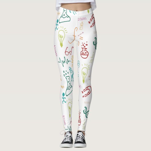 All-Over-Print Leggings (Voorkant)