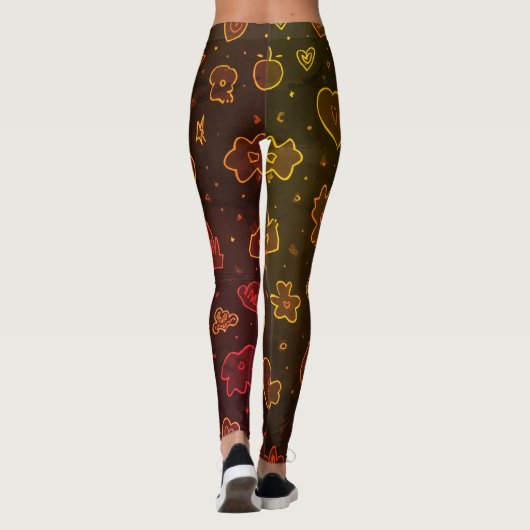 All-Over-Print Leggings (Achterkant)
