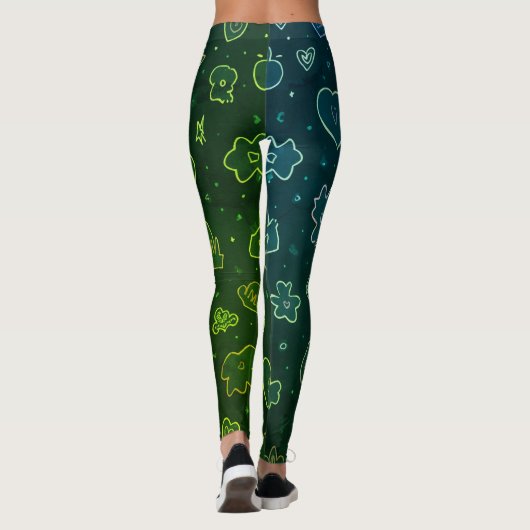 All-Over-Print Leggings (Achterkant)