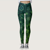 All-Over-Print Leggings (Voorkant)