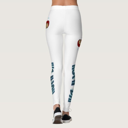 All-Over-Print Leggings (Achterkant)