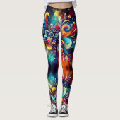 All-Over-Print Leggings (Voorkant)