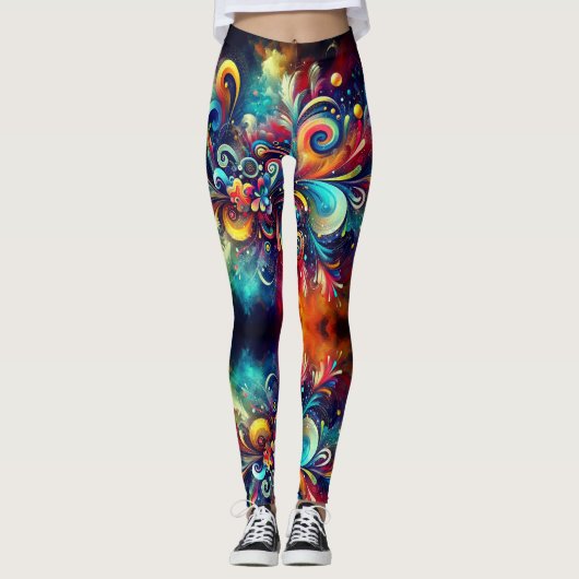All-Over-Print Leggings (Voorkant)