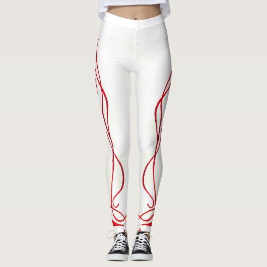 All-Over-Print Leggings (Voorkant)