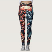 All-Over-Print Leggings (Voorkant)