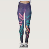 All-Over-Print Leggings (Voorkant)