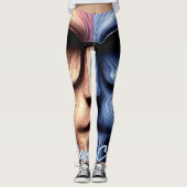 All-Over-Print Leggings (Voorkant)