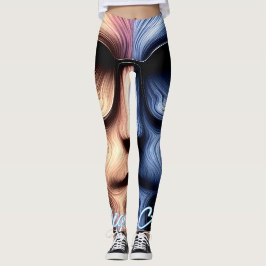 All-Over-Print Leggings (Voorkant)