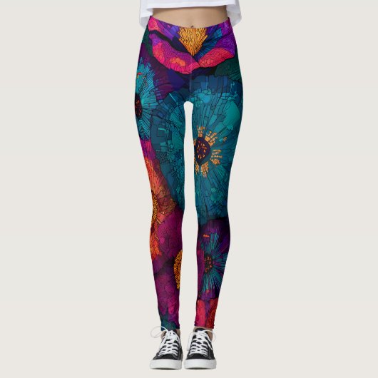 All-Over Print Leggings (Voorkant)