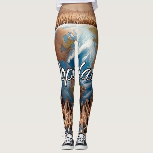 All-Over-Print Leggings (Voorkant)