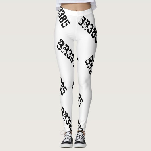 All-Over-Print Leggings (Voorkant)