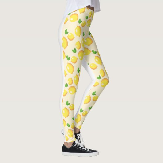 All-Over-Print Leggings ( citroen ) (Rechts)